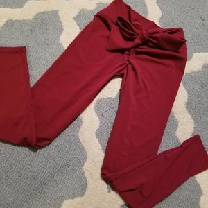 Bow Butt Work Out Leggings